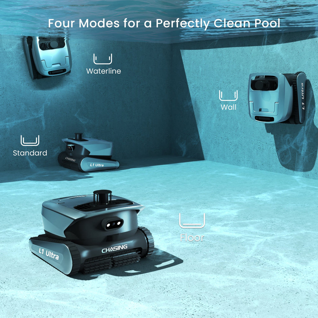 Chasing L1 Ultra Cordless Robotic Pool Cleaner LiDAR AI