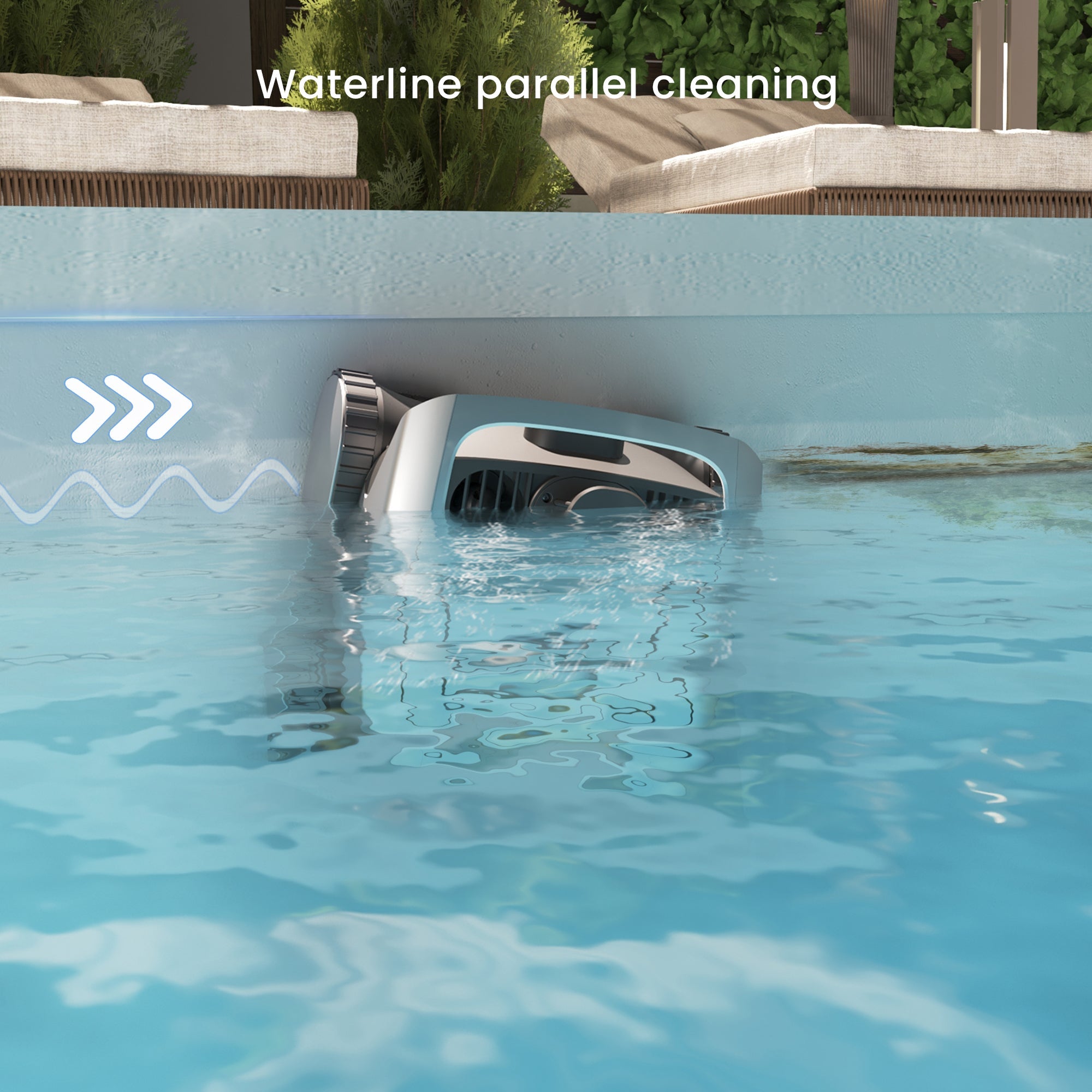 Chasing L1 Ultra Cordless Robotic Pool Cleaner LiDAR AI