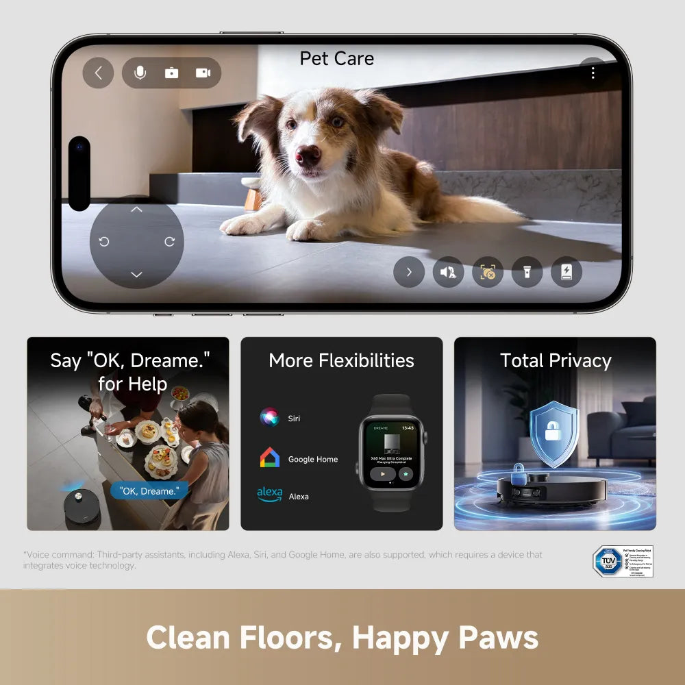 Dreame X60 Max Ultra Complete Robot Vacuum White