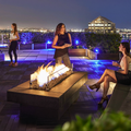 DreamCast Quadra 60 Gas Fire Pit Table 60in Concrete